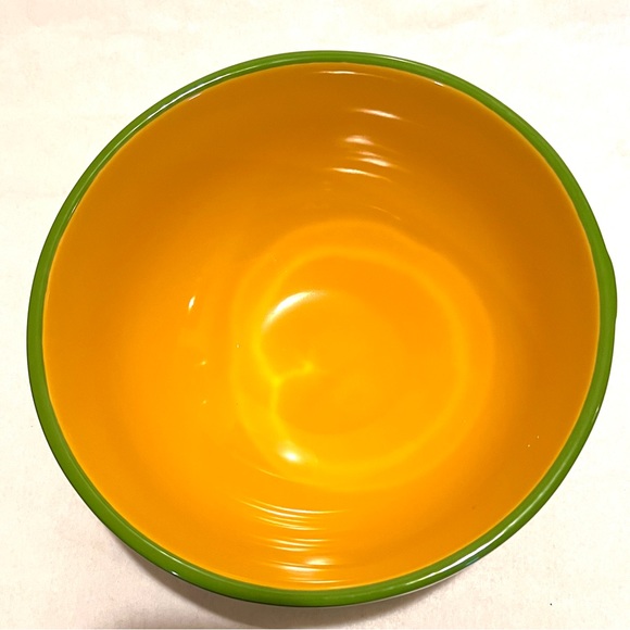 Rae Dunn POT O’ GOLD St. Patrick’s Day Ceramic Mixing Bowl Green/Yellow - Picture 7 of 9